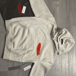 Essential Hoodie Light Oatmeal xs