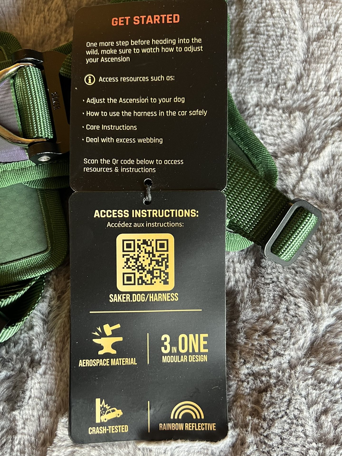 Saker Ascension Dog Harness