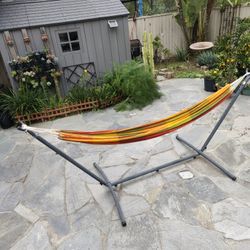 Hammock Stand With Hammock 