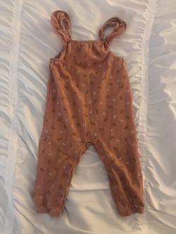 Carters Floral Print Romper, Size 18 Months 