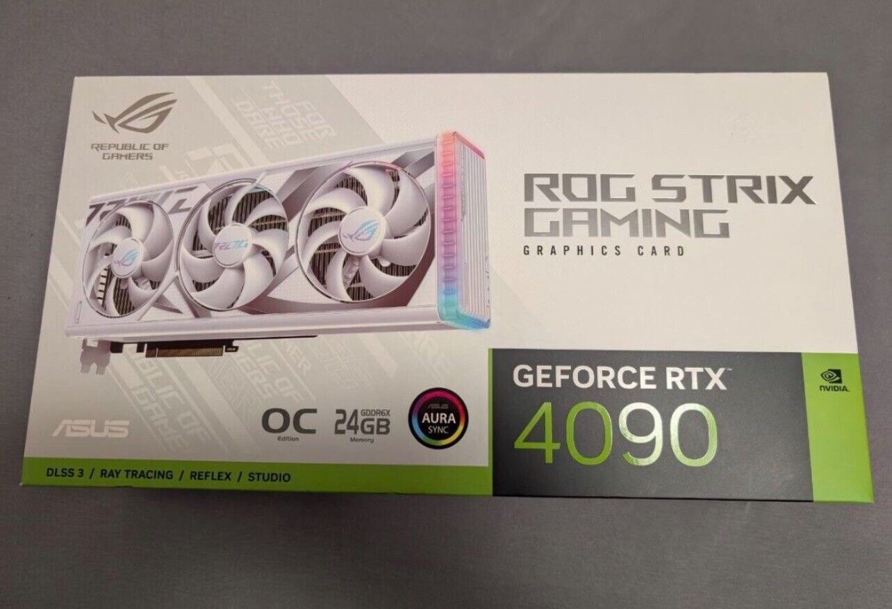 ASUS ROG STRIX GeForce RTX 4090 OC White Edition NEW
