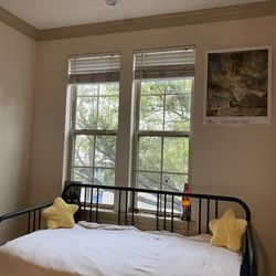 IKEA FYRESDAL Daybed Frame Black, Twin