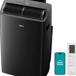 Midea 12,000 BTU Inverter Portable AC – Smart WiFi