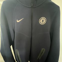 CHELSEA FC  Fleece zip Down jacket