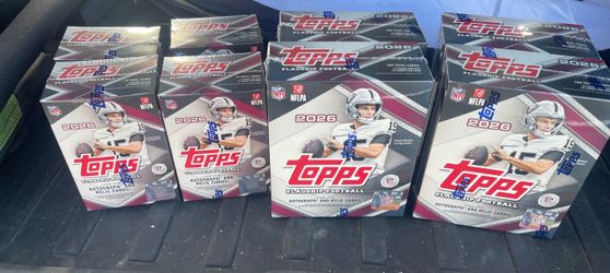 2026 Topps Flagship Football Mega & Blaster Box