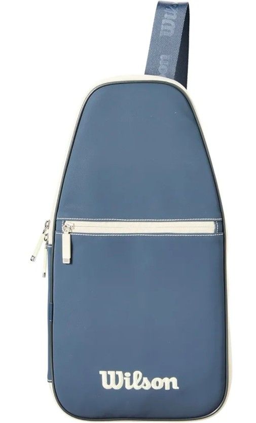 Wilson Pickleball Soft Cover Bag - Holds 1 Pickleball Paddle, Blue/Cream, New, Price Is Firm.