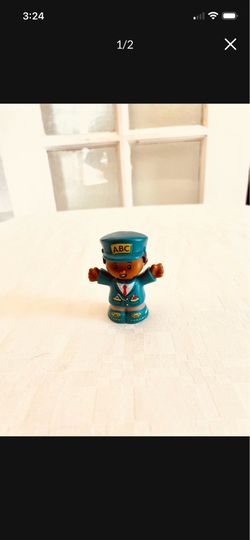 Little People Big ABC Animal Train Conductor Figure