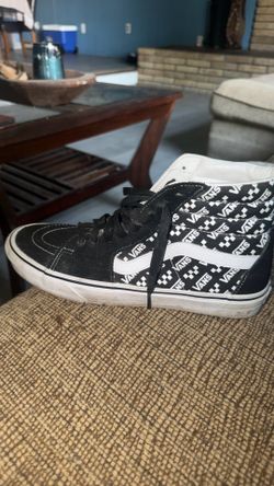 High top vans , Size 9