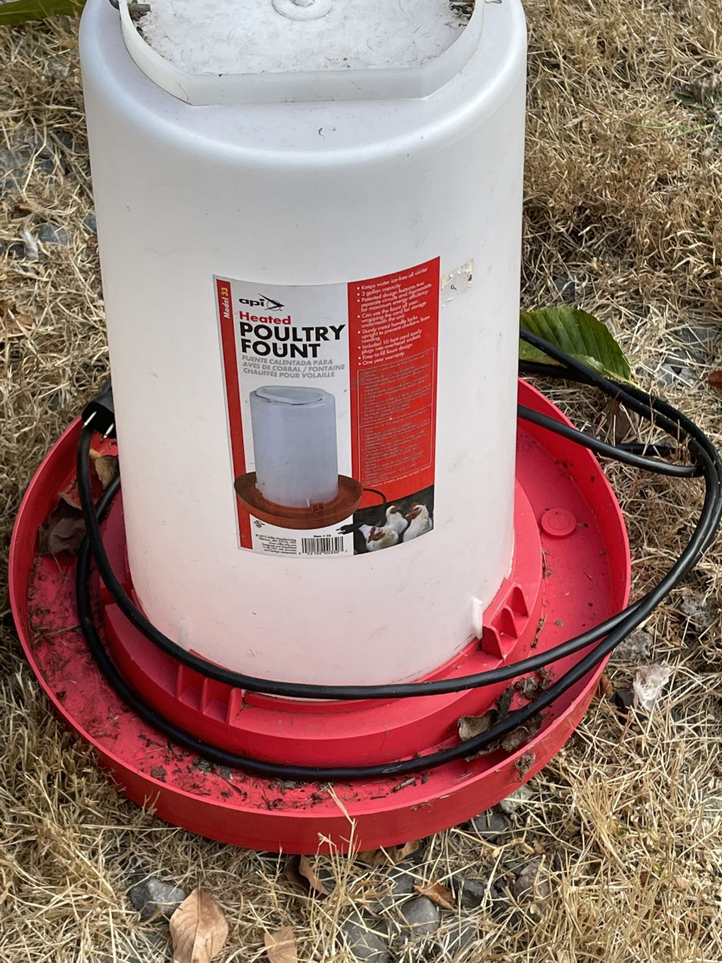 Heated Waterer And Feeder