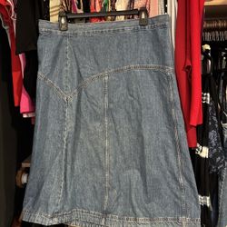 Denim Skirt