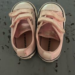 Pink Converse Toddler Size 5