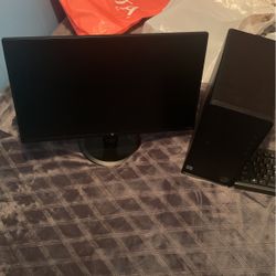 Hp 24 Desktop Bundle i3 8gb/1tb