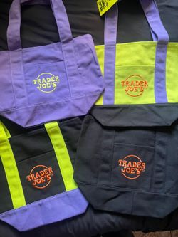 Halloween Trader Joe's mini totes