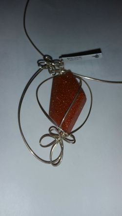 Handmade Wire Art Necklace