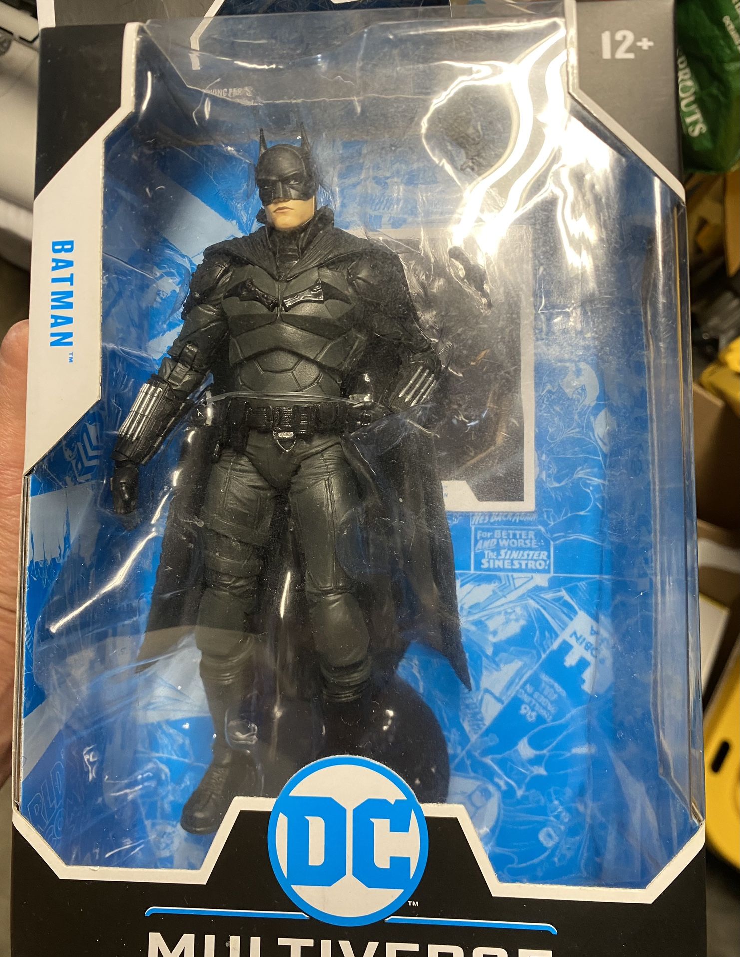 Batman and Batcycle