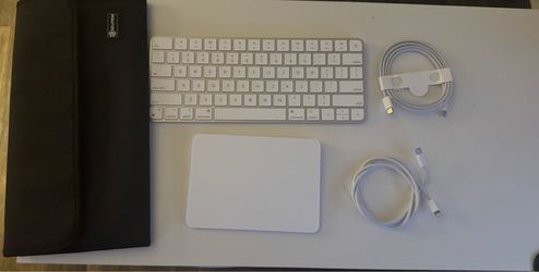 Apple Magic Keyboard + Magic Trackpad Bundle – $150