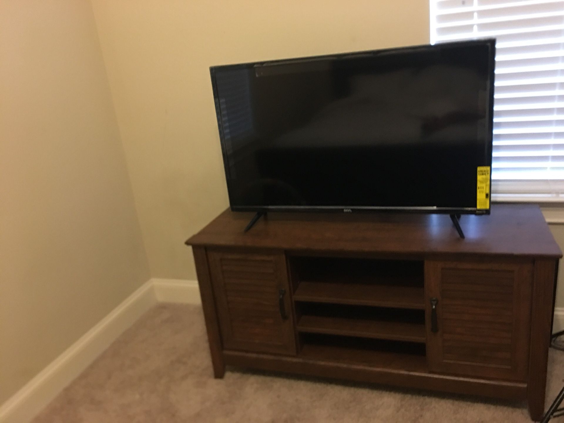 Tv stand and TV