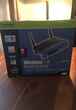 Link-sys wireless G Broad Band Router Model WRT54G