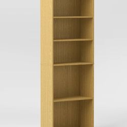 5 SHELF BOOKCASE - EXPRESSO 