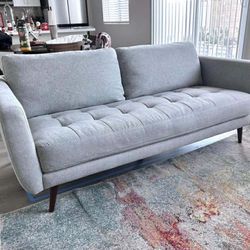 Gray Mid Century Modern Sofa from Living Spaces