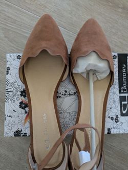 CL by Laundry Women's Size 11 D'Orsay Flat Brand New