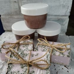 Organic Body Scrub or Exfoliating Body Bar
