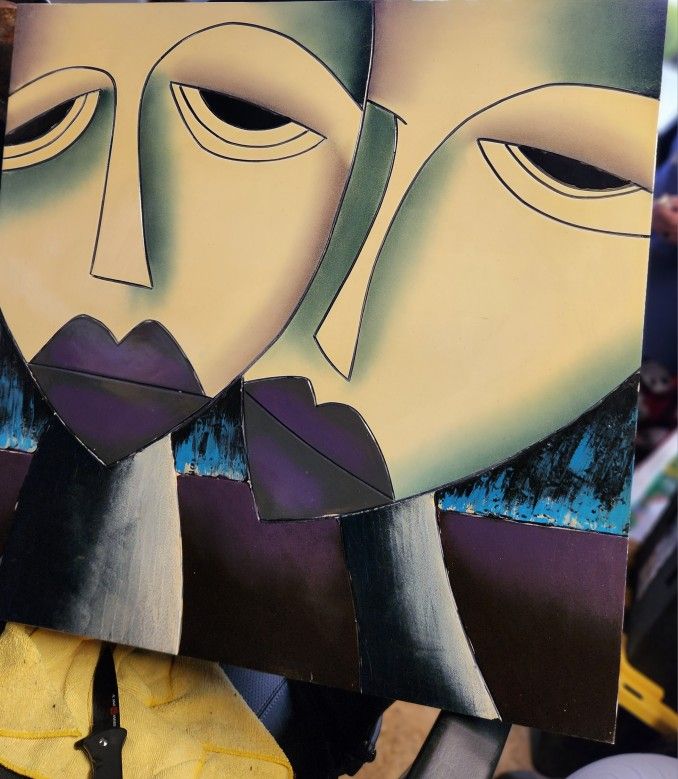 Art 2 Lady Purple Lips