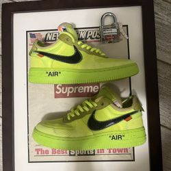 Nike Air Force 1 Volt Off White 