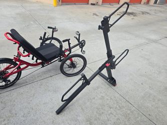 Brand New Catrike Villager Recumbent Trike & Hollywood Racks Hitch Carrier - Bundle Deal