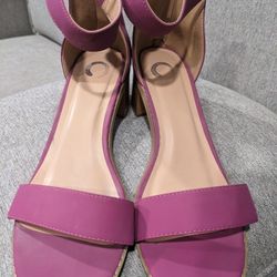 Leather Pink Sandals 