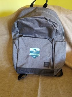 Gray Laptop Backpack
