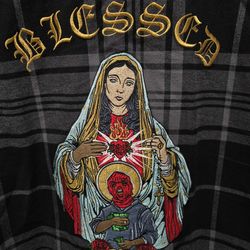 DGK Blessed Black & Grey Shacket. Flannel Long Sleeve Skater Shirt