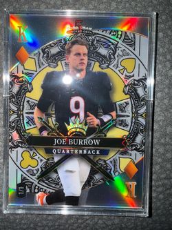 2026 Wild Card 5 Card Draw Stacked Deck Joe Burrow 1/1