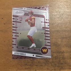 2024 ABSOLUTE JAYDEN DANIELS ROOKIE CARD