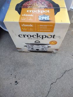 Crock-Pot new in the box no offers no trades 75th Ave Indian School serious buyers only please $25 cash