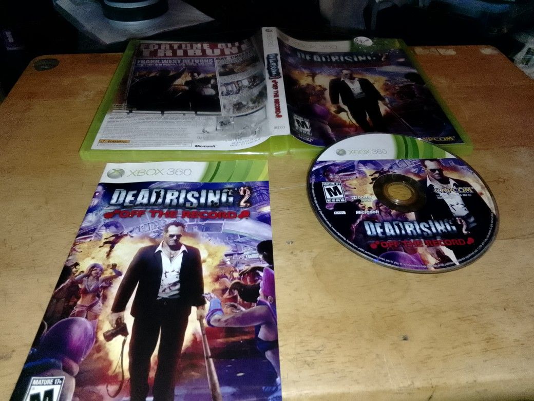 Xbox 360 Game Dead Rising 2 Off The Record