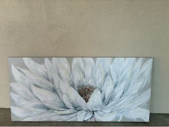 Flower wall art