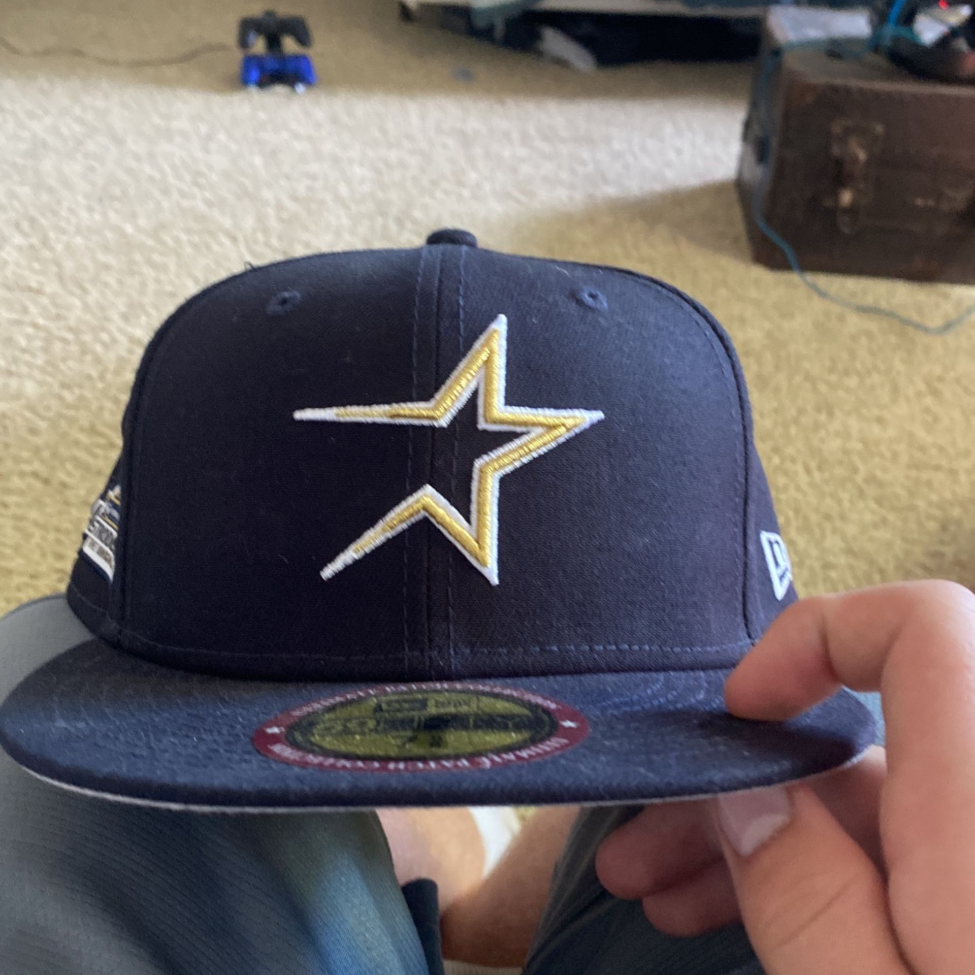 Houston Astros Hat W/ Cactus Jack Patch