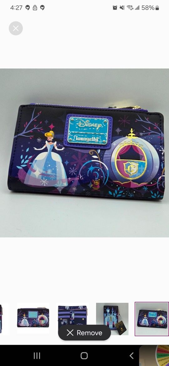 Loungfly Cinderella Wallet