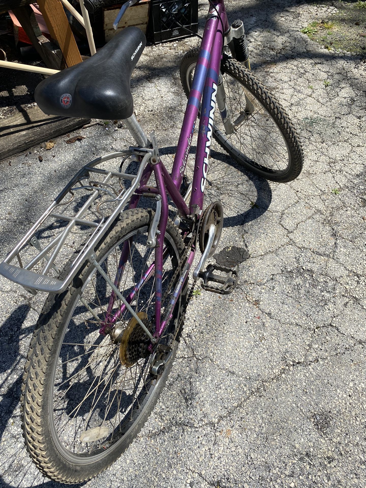 Girls swim, 21 speed mountain bike