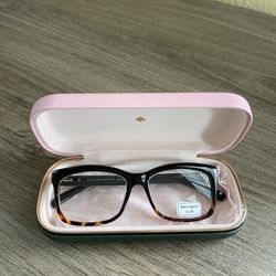KATE SPADE NEW YORK Tinlee 52MM Reading Glasses HAVANA 2.0 with new case