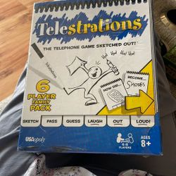 Telestrations 4-6 Player Game NEW