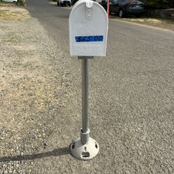 Mailbox and support  