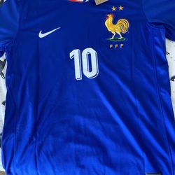 24/25 Nike Dri Fit Mbappe Jersey