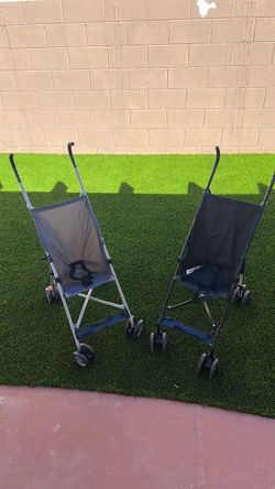 UMBRELLA STROLLERS 1x GREY & 1xBLACK