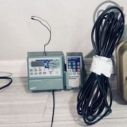 Sprinkler System: 35 Feet Of Wire, 1 Orbit Timer