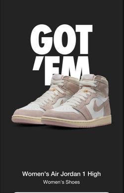 Jordan 1s Washed Pink