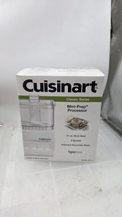 Cuisinart Mini-Prep Plus Food Processor, 24-Ounce Mini Food Processor to Chop Herbs, Vegetables, and Hard Cheese, 24-Ounce Work Bowl, Reversible Stain