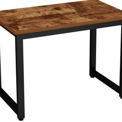 Office Desk - Neutral Minimalist Design, Great For Small Spaces 