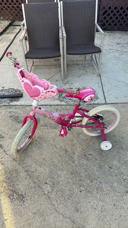 Disney princess bike w/ training wheels